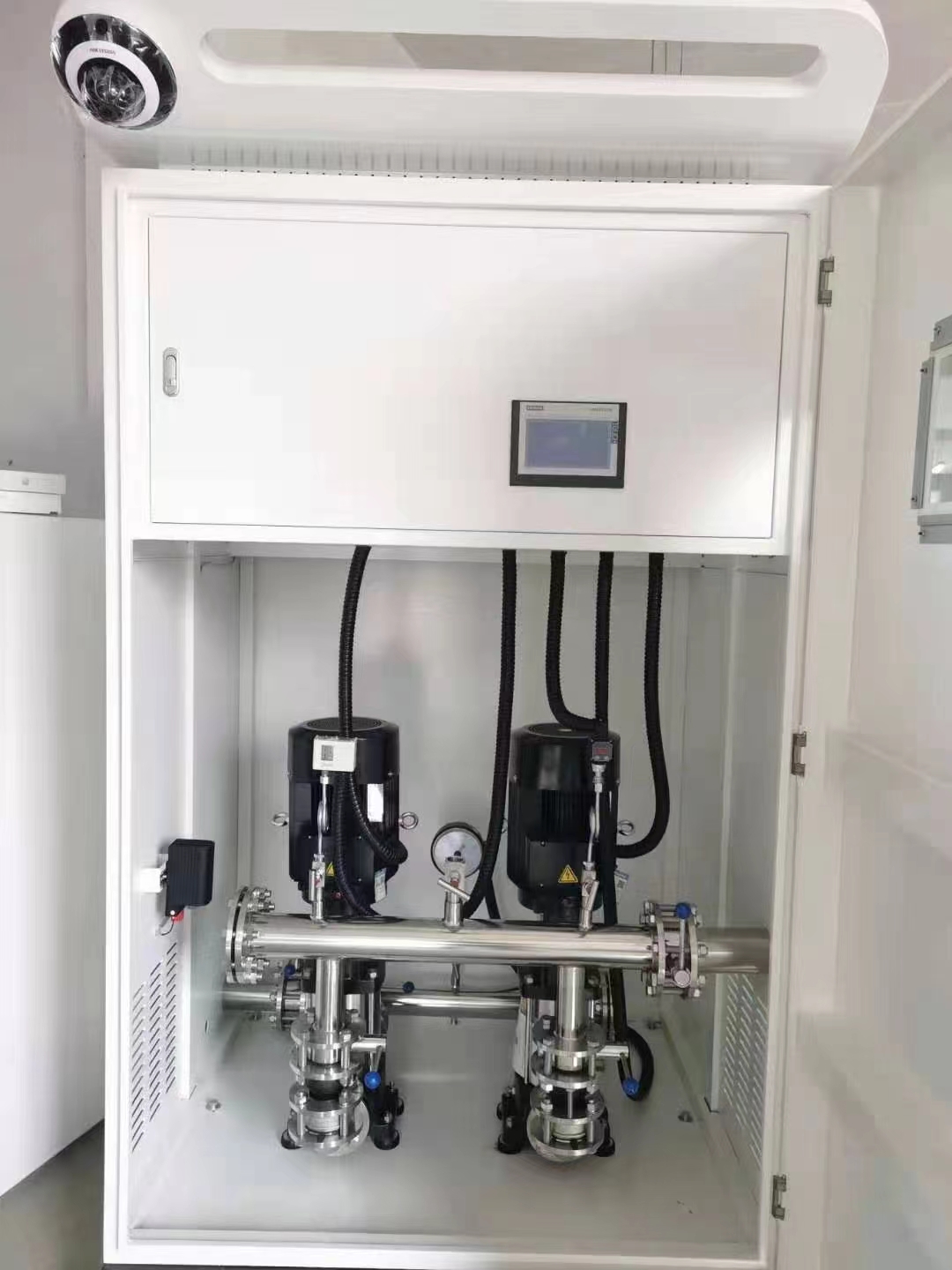 Customized integrated outdoor integrated smart pump room, rural centralized water supply equipment renovation, anti-corrosion and moisture-proof