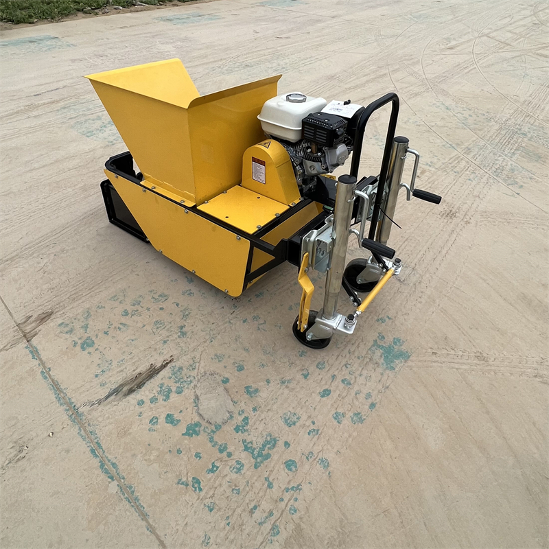 300 Type Road Edge Stone Slipform Forming Machine Manufacturer Asphalt Water Barrier Belt Lining Machine