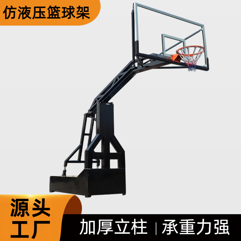 青少年篮球架厂家 公园学校可用 不锈钢材质 耐腐蚀 多德