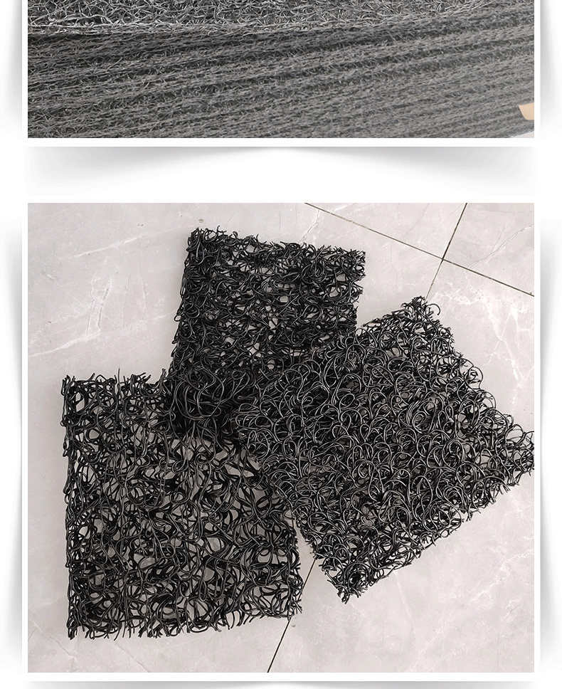 PP geotextile mat, RCP disordered wire seepage drainage network mat, garbage dump, PFF integrated inverted filter layer, highway and railway drainage