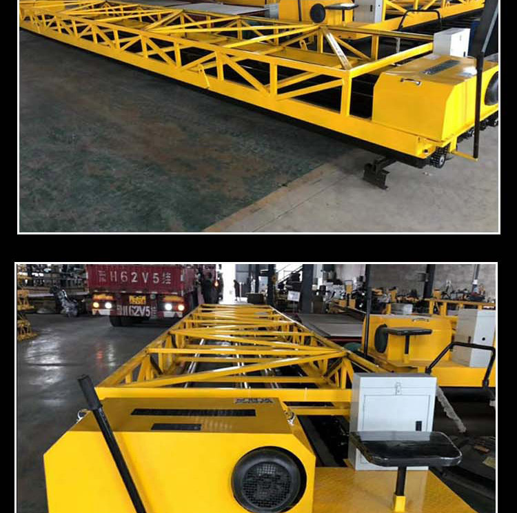 Large concrete paver, road paving and leveling machine, simple and easy to operate