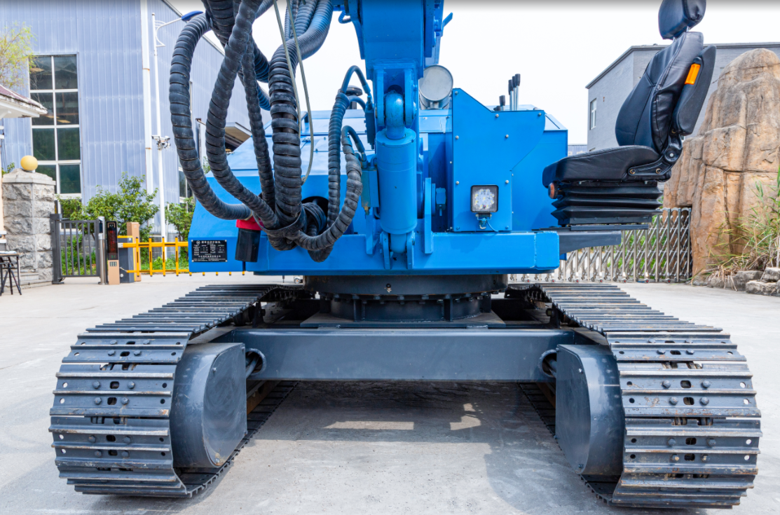 360 ° rotating crawler photovoltaic Pile driver HWL 500m spiral drilling customized 3.4.5.6m slide