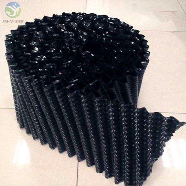 Customized processing of suspension ball cooling tower fillers for fiberglass tower water spraying S-wave PVC square fittings