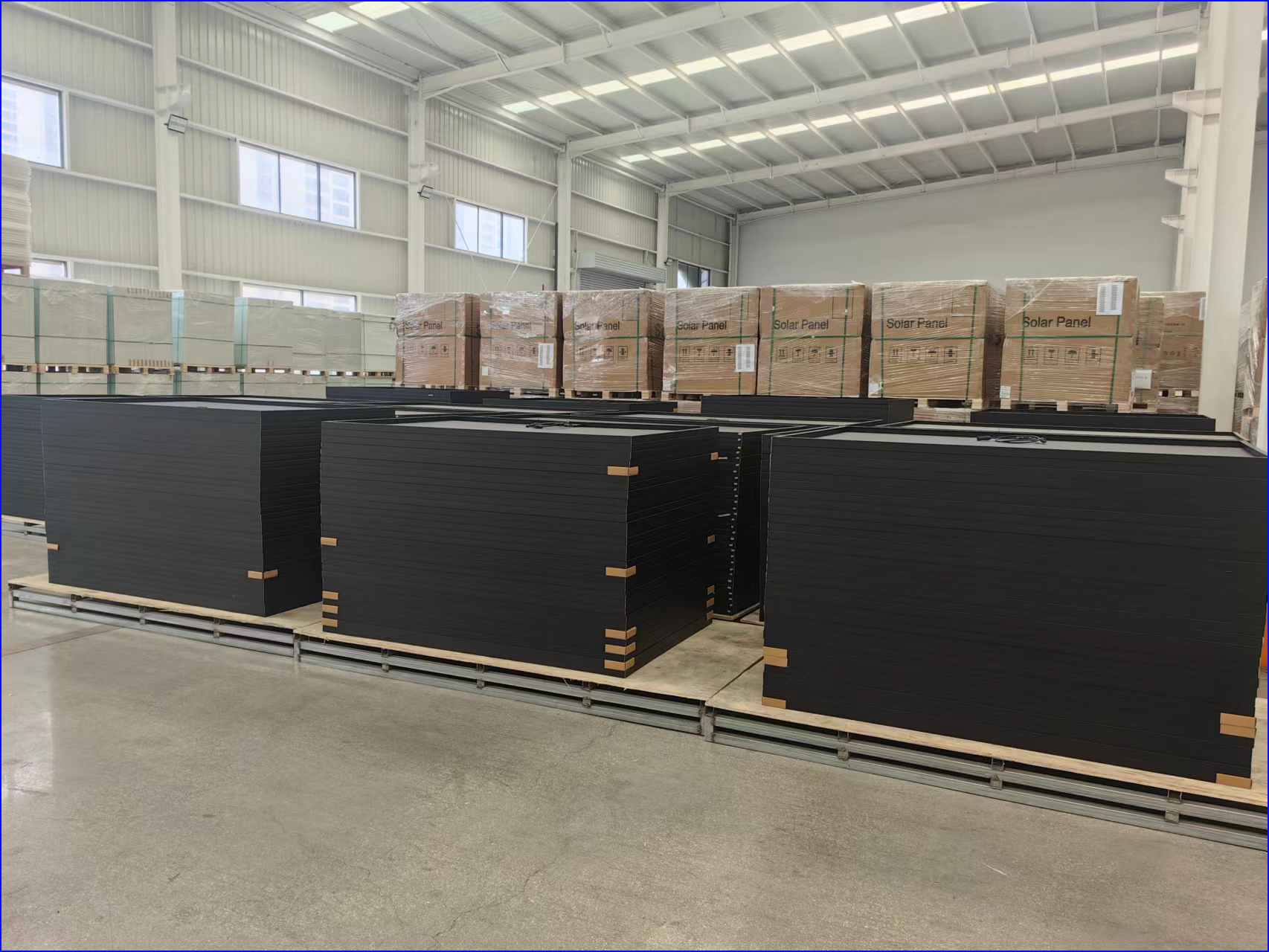 460W single crystal stacked tile module manufacturer's panel for solar photovoltaic power station photovoltaic panels