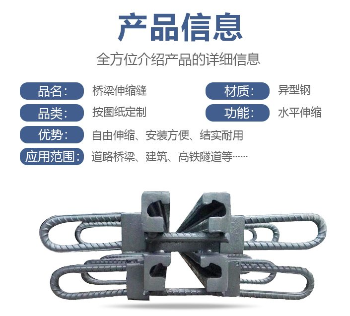 Replacement and installation of hot-rolled section steel SQ80 type bridge deck Expansion joint D80 joint bridge construction team