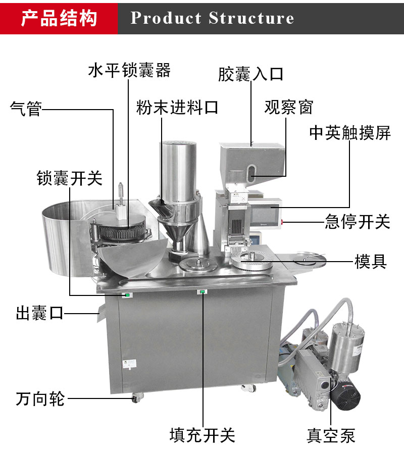 Daxiang DXT-360P semi-automatic capsule filling machine new product capsule filling machine manufacturer Affordable