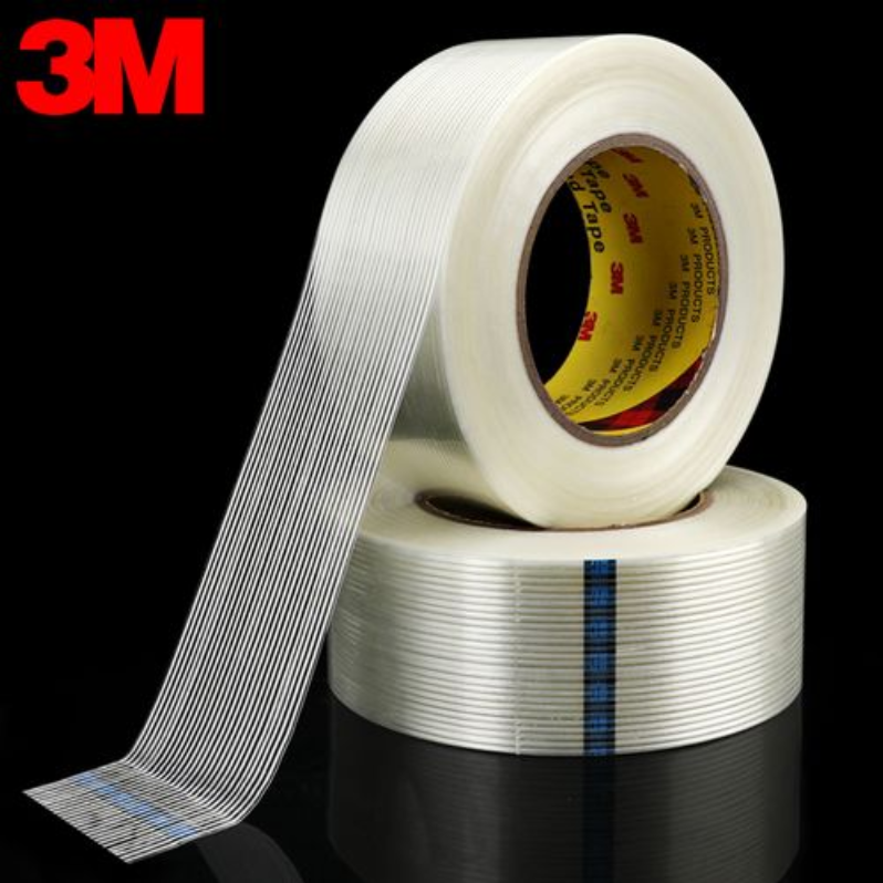 3M8915 Single sided striped fiberglass tape as a replacement for pipeline bundling and fixation