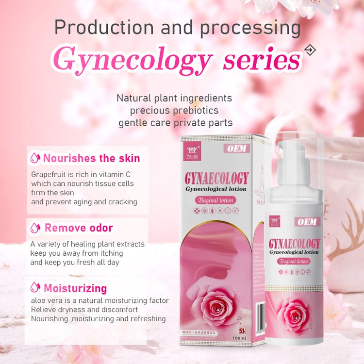 Gynecological lotion agent processing private mousse female care cleaning OEM source processing manufacturer