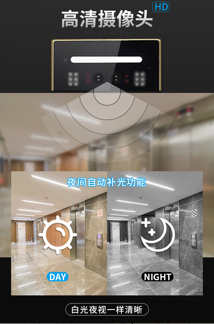 Mingke Visual Intercom Community Building Digital Visual Intercom System Installation Video Intercom System