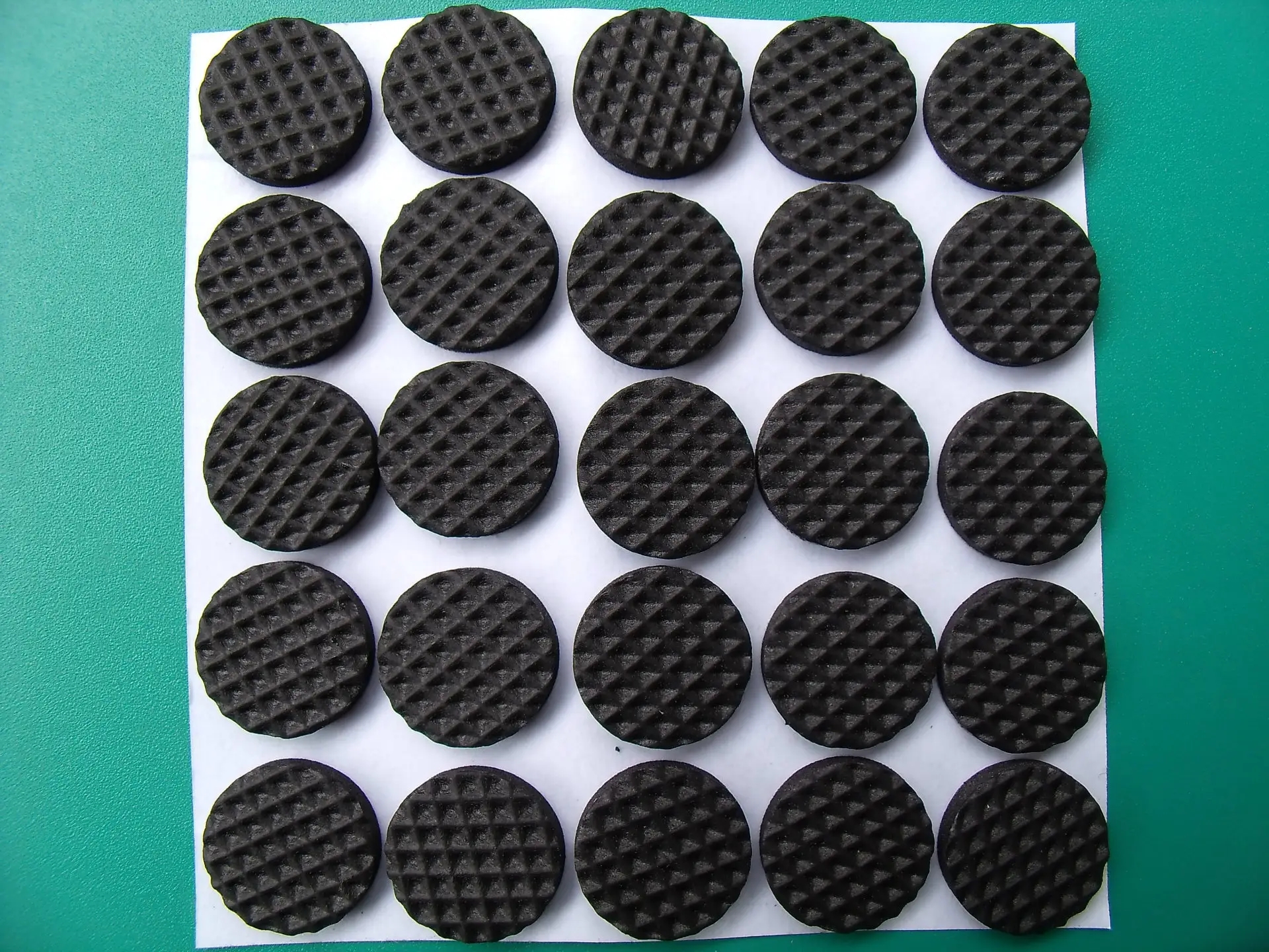 15 years of factory EVA rubber pad self-adhesive black and white EVA foot pad packaging processing customization