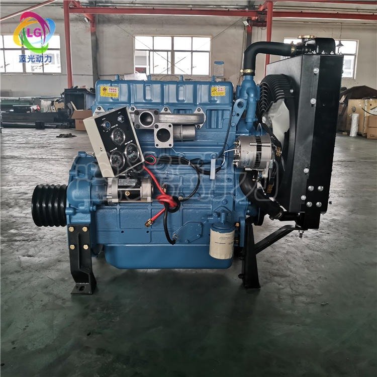 Supply Weichai ZH4100ZC four cylinder 60 horsepower marine diesel engine for small idle use only