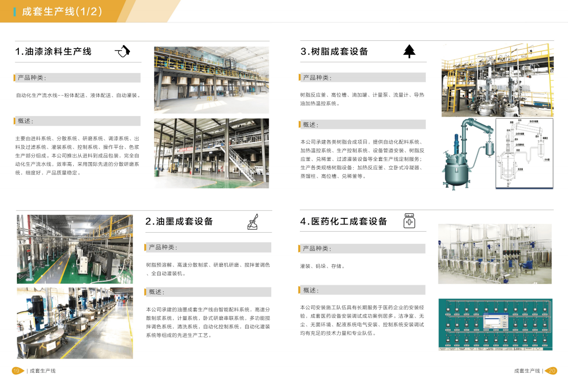 Large automatic ink production equipment with complete variety and sufficient supply