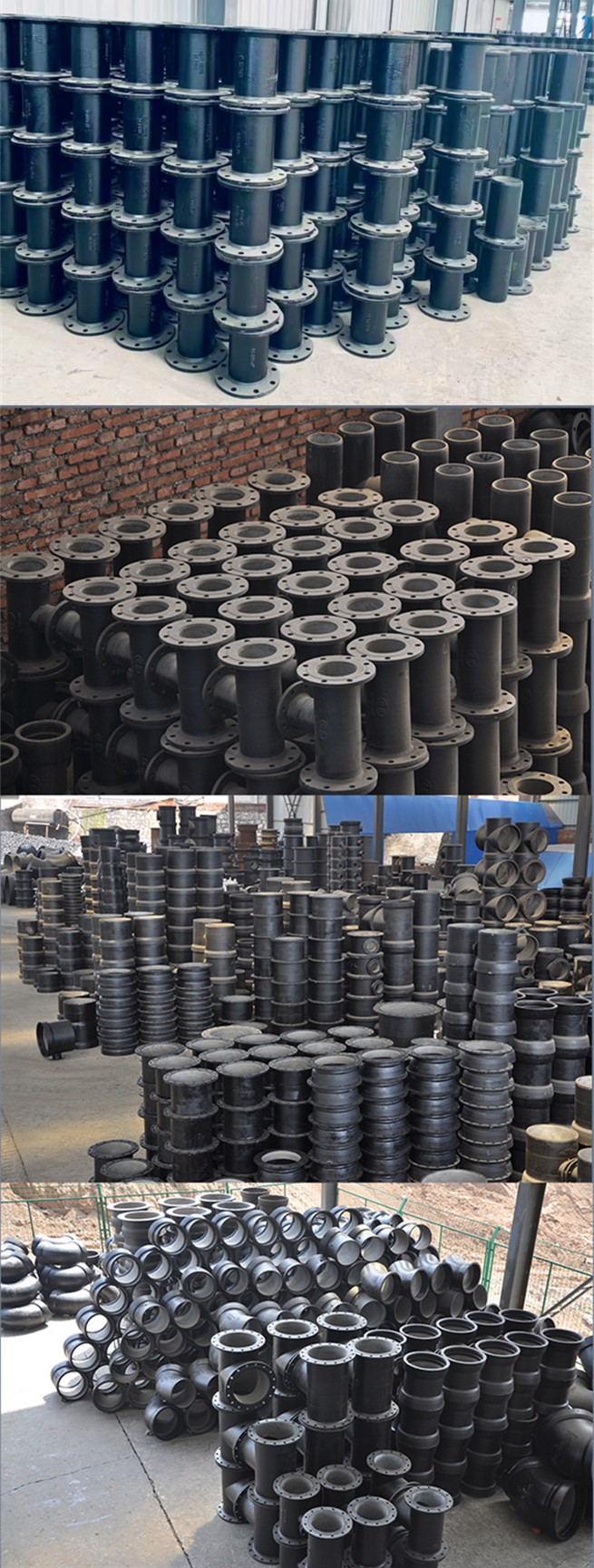 Ductile iron pipe fittings - Socket elbow 90 ° 45 degree double socket elbow rubber ring connection for water supply pipeline fittings