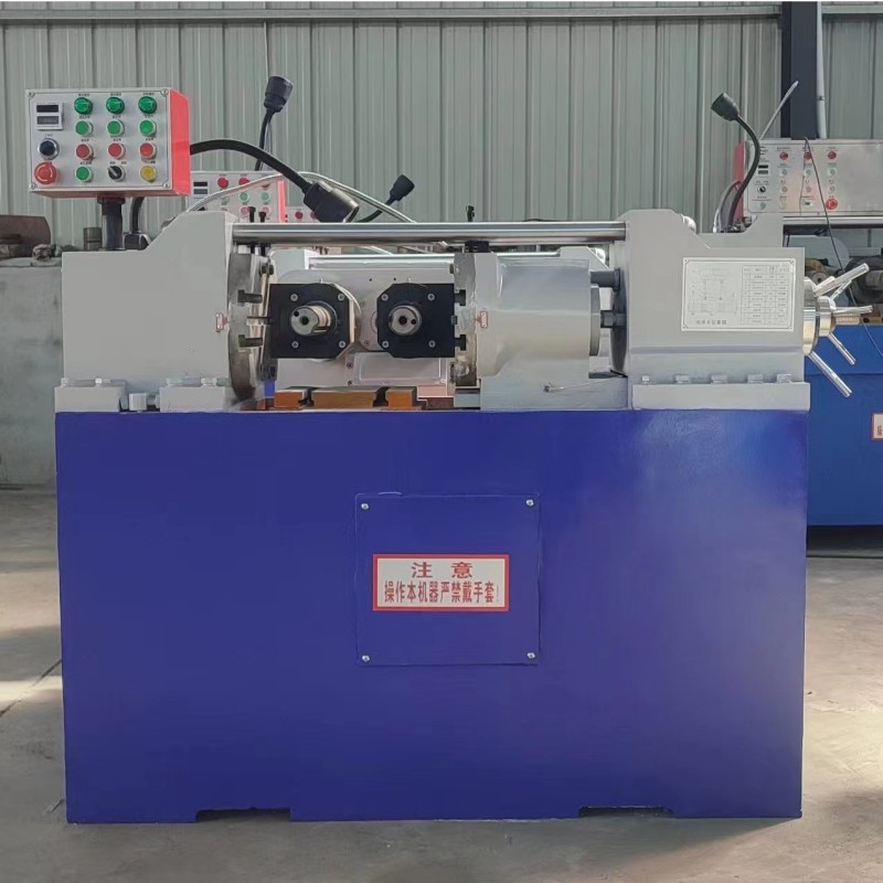 Jiangshun CNC thread rolling machine, fully automatic thread rolling machine, steel bar straight thread hydraulic knurling machine manufacturer