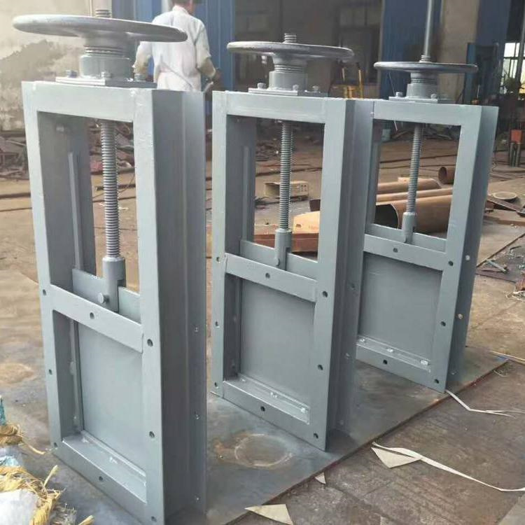 DSZ100 electro-hydraulic sector gate valve body wear-resistant lining plate loading gate for metallurgy