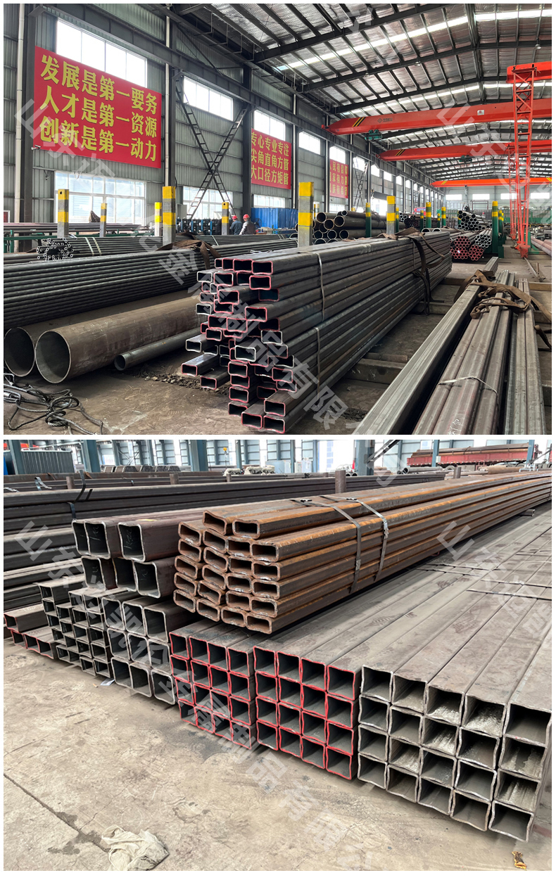 Q355NF ultra-low temperature seamless square tube 80 * 80 * 4.0 cold bending welded square tube low temperature resistance -60 degree impact steel