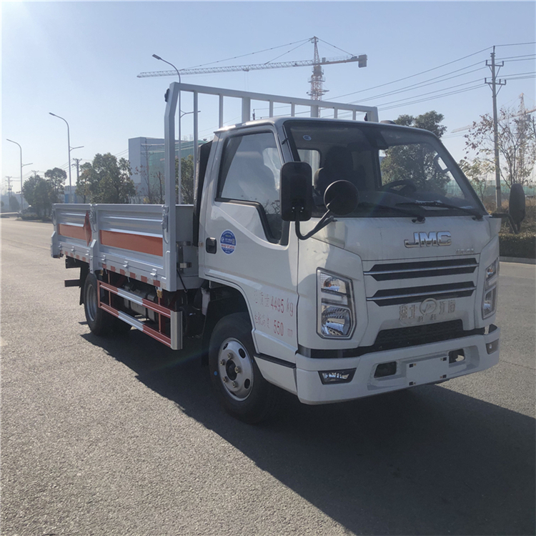 Jiangling National Six Box Dangerous Goods Truck Flammable Gas/Liquid Transport Cylinder Liquefied Gas Tank Delivery Vehicle