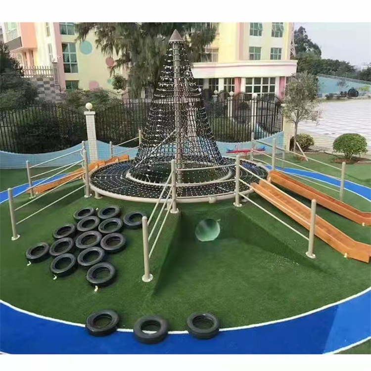 Outdoor Children's Amusement Facilities, Rock Joy Kindergarten, Children's Slide Manufacturer, Crown A Sports