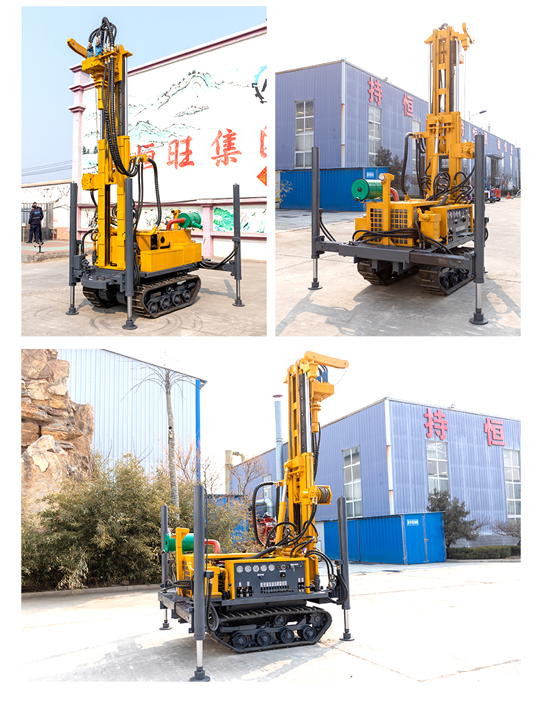 Gas drilling rig, rural deep well drilling rig, efficient rock drilling rig