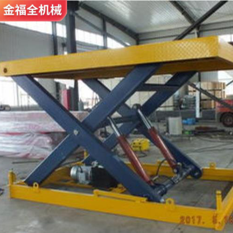 Fixed scissor lift hydraulic lift cargo elevator loading and unloading platform simple elevator manufacturer stock