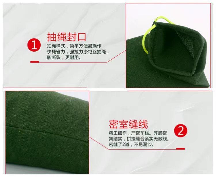 Flood prevention, water absorption, expansion bag, sandbag, flood prevention, no sand loading, self expansion, waterproof sandbag