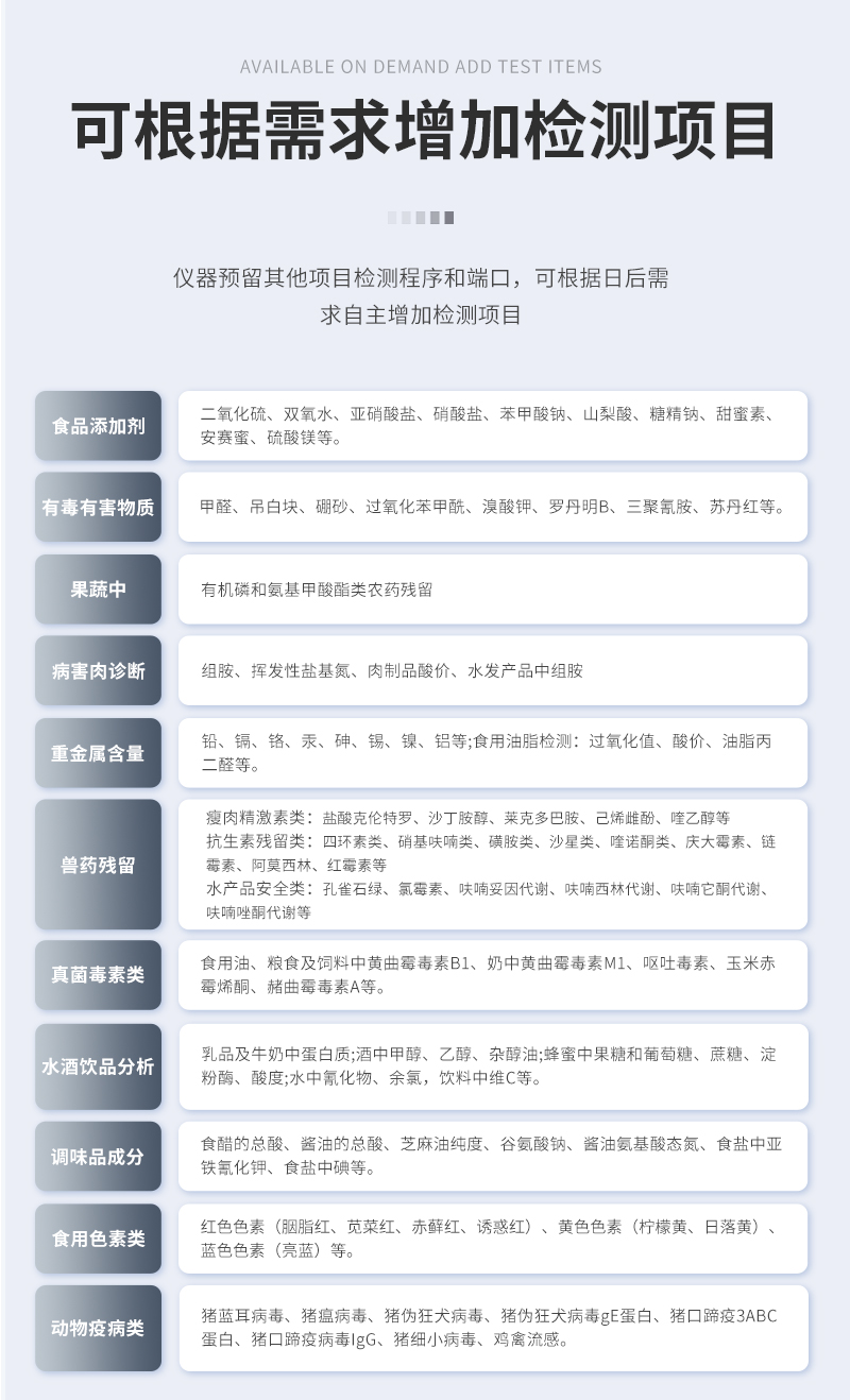 Rapid detection instrument for nitrite in food, aquaculture nitrite detection instrument, Tianyan TY-Y12T