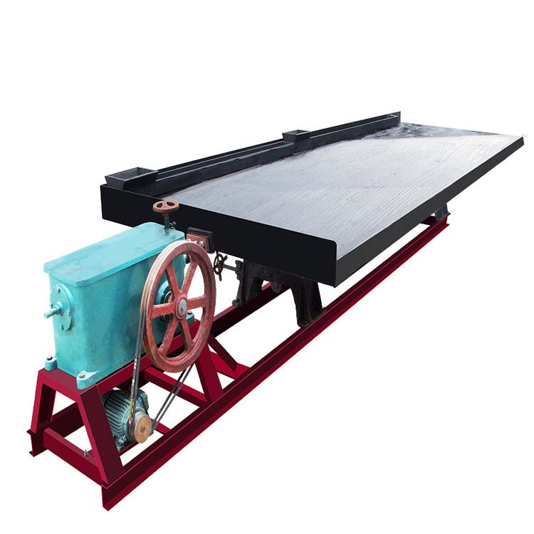 Mining titanium ore sorting equipment 150 slot double layer beneficiation shaking table tailings processing machine