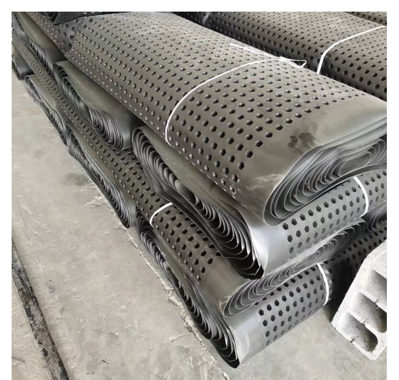 Garage drainage board sponge city siphon drainage system H16 drainage irregular sheet Chuangxing