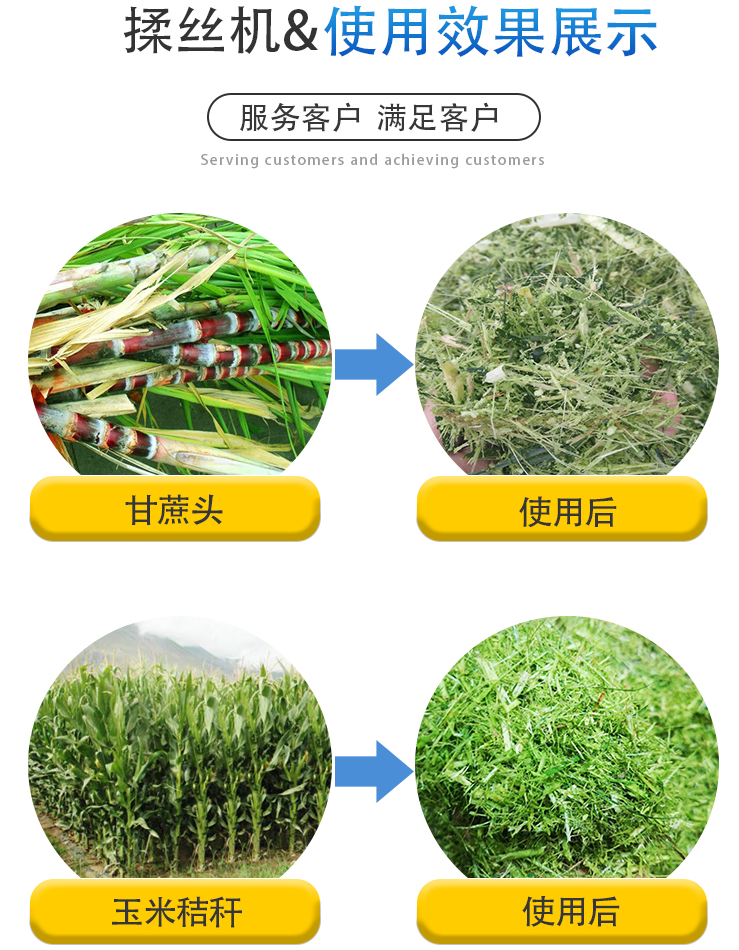 Wheat Straw Straw Automatic Straw Cutting Machine Feed Straw Cutting and Rolling Integrated Machine Multifunctional Straw Cutting and Crushing Machine