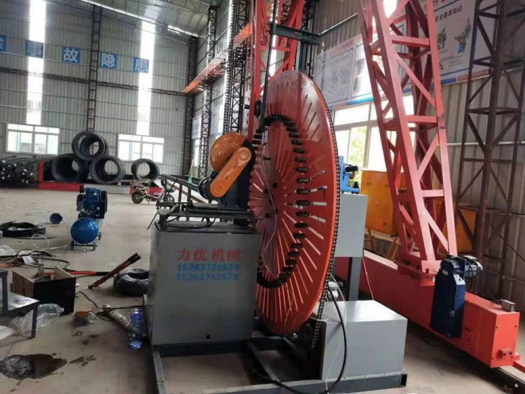 全自动数控弯圆机 自动焊钢筋弯圆设备 精度高效率快