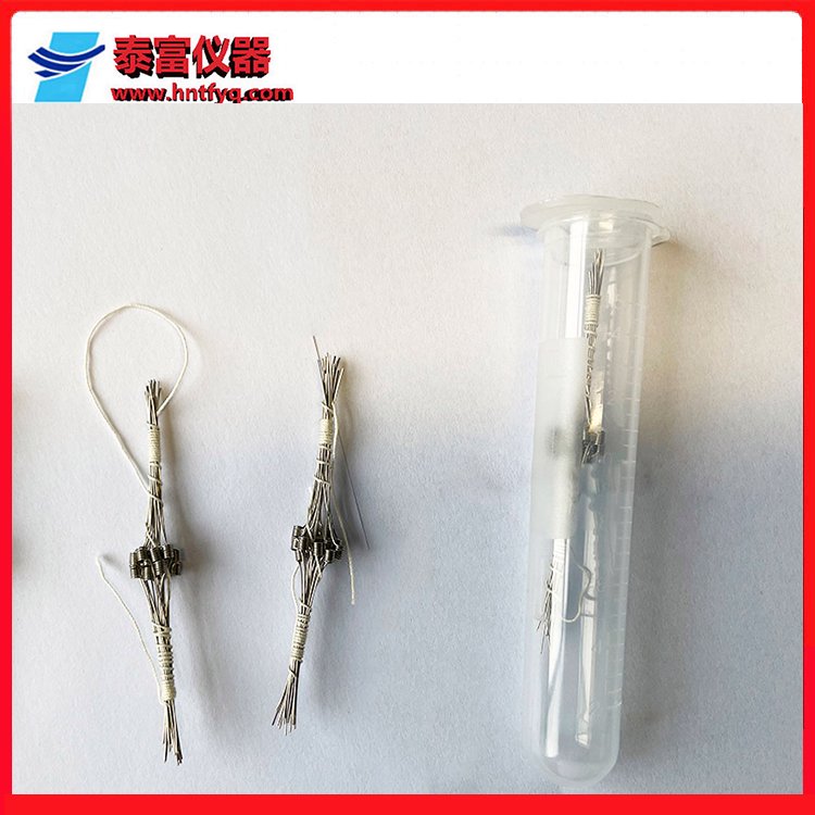 Spiral nickel chromium spring ignition wire, non fusible electrode wire calorimeter, bent nickel chromium wire