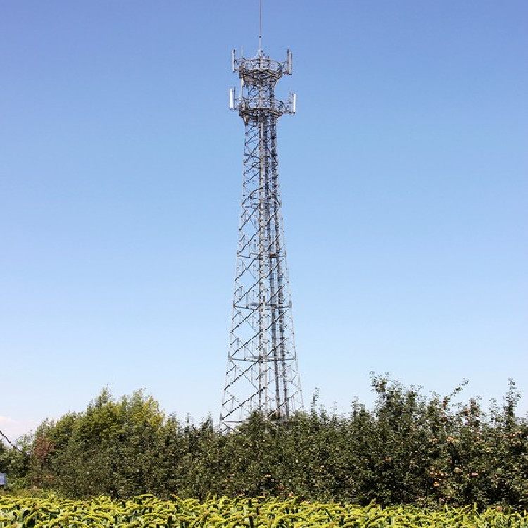 钢制美观5G通讯塔定制 消防训练专用 热镀锌防腐处理