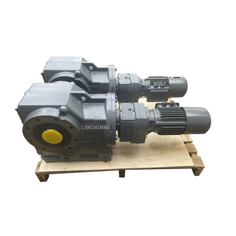 Dongmai Hard Toothed Surface Reducer High Torque Shaft Mount K Series Bevel Gear Reducer Motor r Helical Gear Reducer