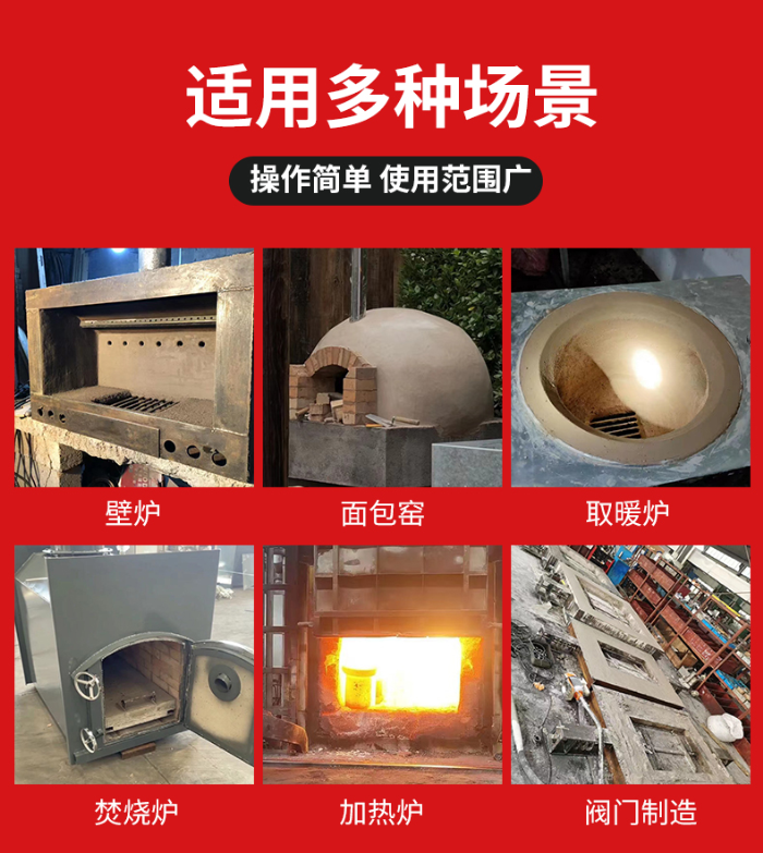 Corundum refractory castable, low cement, high strength, compression resistance, wear-resistant, explosion-proof, plastic repair material for furnaces and kilns