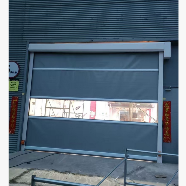 腾晟门业工业快速门无尘自动感应提升门适用于多场景美观大方