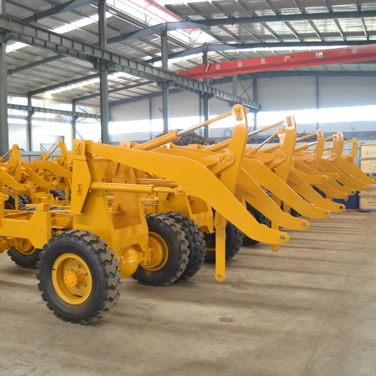 Engineering New Diesel Loader Breeding Farm Short legged Tiger Forklift with Elevated Arm Grain Bucket Grab Wood Machine Grab Grass Machine