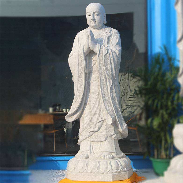 Stone carvings, dripping Guanyin Bodhisattva, four sides, three sides, stone statues, Tibetan king, granite, Four Heavenly Kings, customized processing