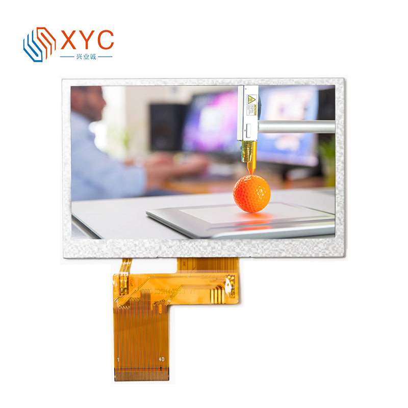 4.3 inch LCD screen IPS full view 800 * 480 3D printer device touch display screen customization