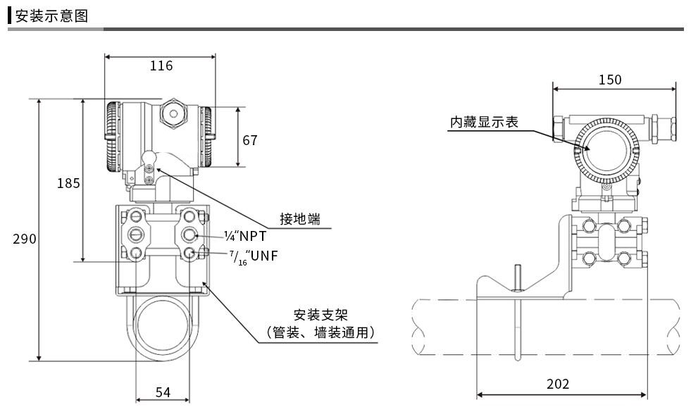 Tantalum diaphragm anti-corrosion differential pressure liquid level of imported monocrystalline silicon pressure transmitter from Europe and America, CHAVEZ Chavez, USA