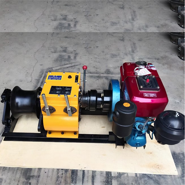 Diesel winch, motorized winch, cable traction machine, Hengxin Electric Power Construction Manufacturer