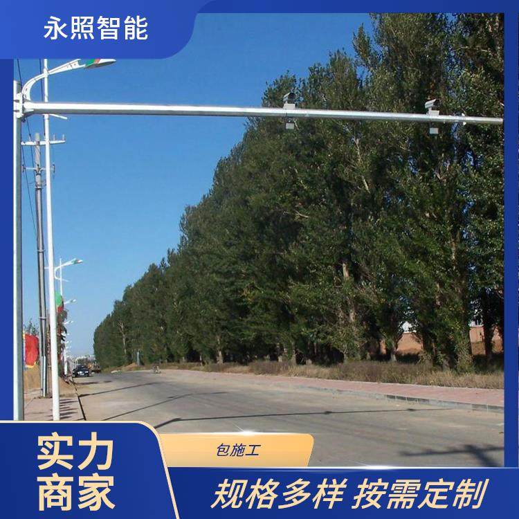 十字路口摄像头立杆 永照智能 实力工厂 定制加工 小区监控杆