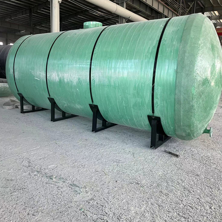 Shao'an Environmental Protection Fiberglass Fire Protection Tank Vertical Transport Tank Horizontal Chemical Hydrochloric Acid Storage Tank Support Customization