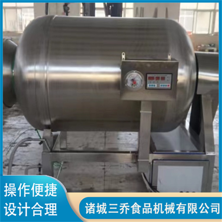 Vacuum rolling machine, stainless steel variable frequency marinating and flavoring machine, meat product marinating machine, convenient installation