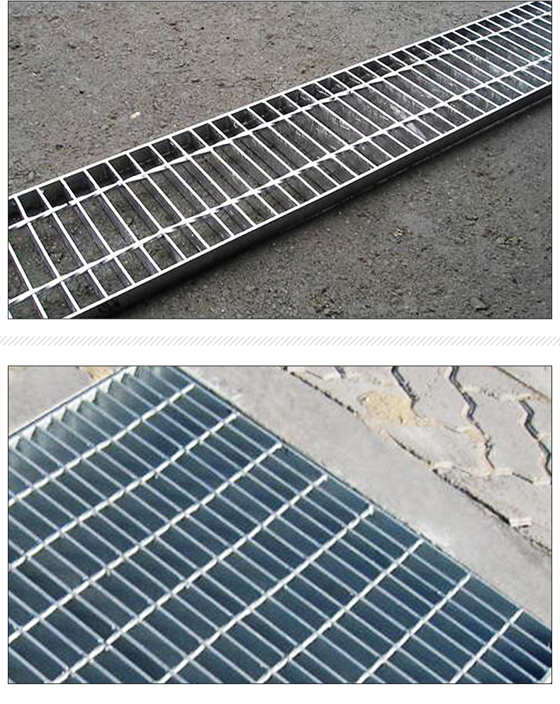 Yibo Ditch Steel Grid Plate Compression Resistant and Anti slip Galvanized Ditch Grid Cover Plate Steel Grid Plate Factory Supply