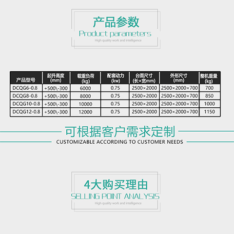 Tiancheng Heavy Industry Mobile Boarding Bridge Container Loading and Unloading Platform Logistics Hydraulic Elevator Customizable Dimensions