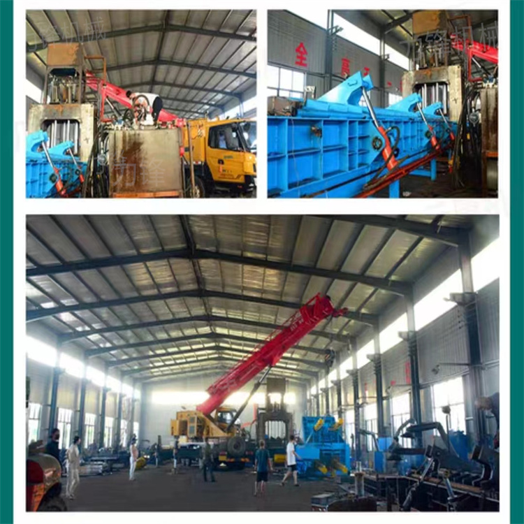 Lifeng provides sufficient supply of scrap metal extrusion molding machines, iron slag and aluminum slag pressing machines