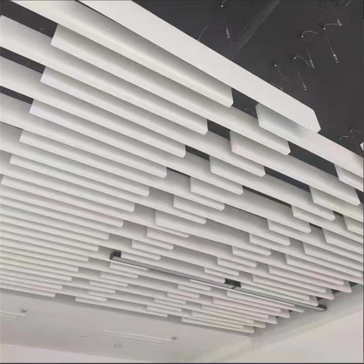 Xiaoheng fiberglass sound-absorbing pendant suspension sound-absorbing body suspended ceiling square through sound-absorbing board with light weight, noise reduction, and fire prevention