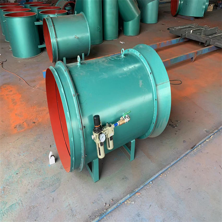 Fan FQ № 7.5 mining pneumatic press in axial flow local fan Pneumatic motor