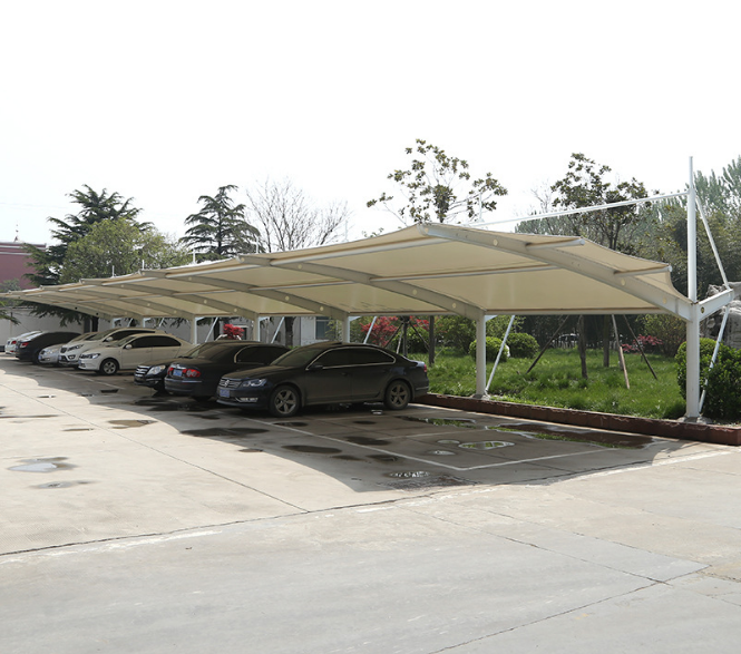 Yanyu film structure shed car parking shed car stadium Charging station sun proof and rain proof shed