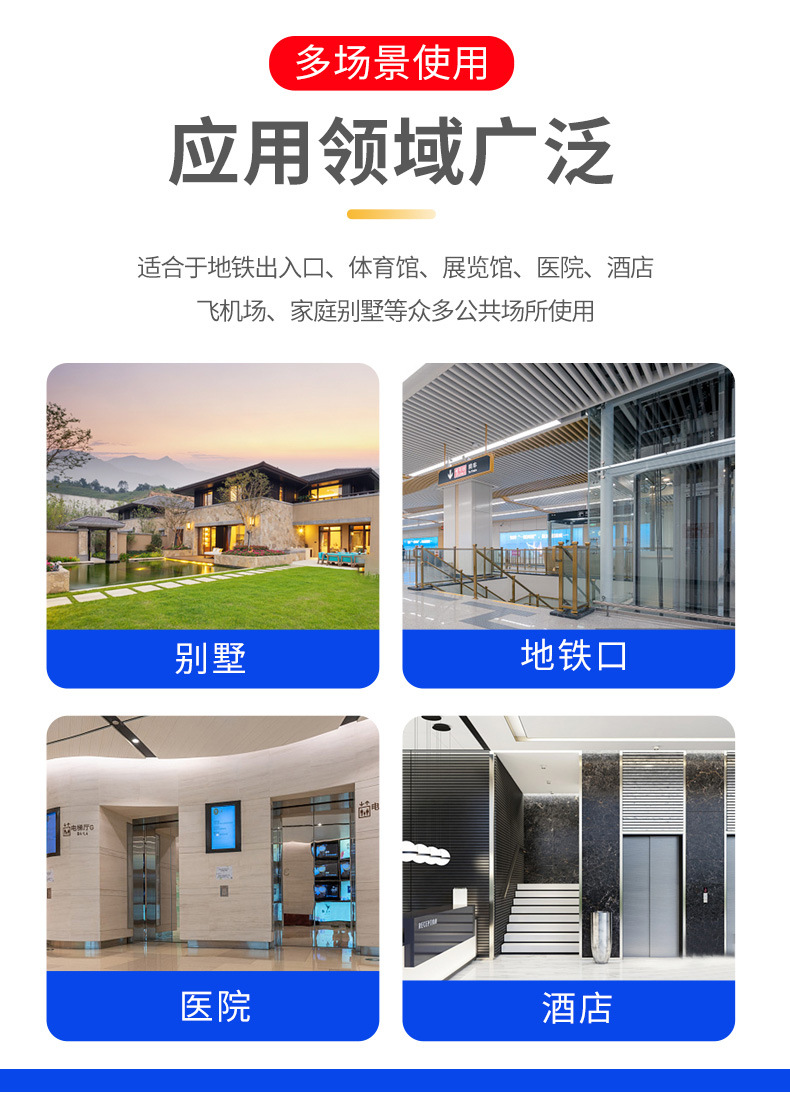 Accessible lifting platform, disabled vertical elevator, household elevator, electric wheelchair elevator